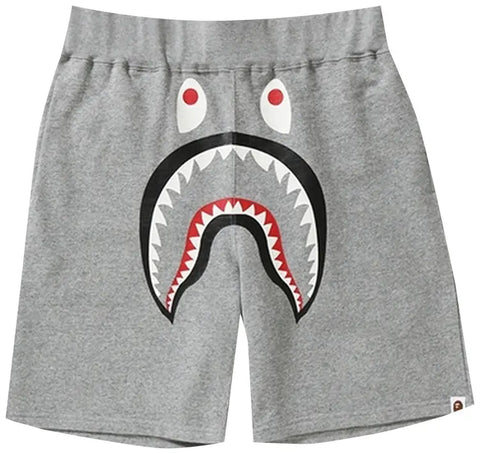 BAPE Shark Sweatshorts 'Grey' STEAL DEAL