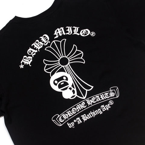 Bape "Chrome Hearts Black" Tee