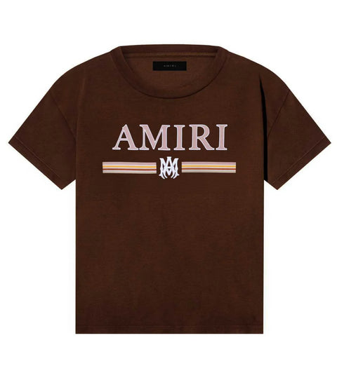 Amiri MA Bar Tee Brown