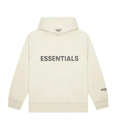 FOG Essentials Cream Front Logo Hoodie (SS20) STEAL DEAL