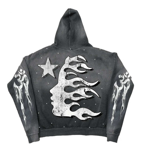 Hellstar Racer Hoodie Black