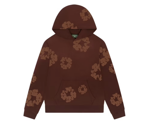 Denim Tears Mono Cotton Wreath Hoodie Brown on Brown
