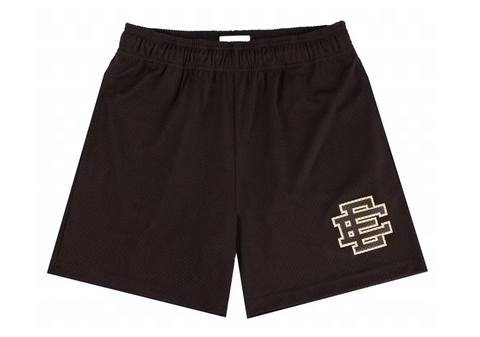 Eric Emanuel Dark Brown Basic Mesh Shorts