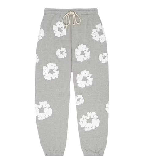 Denim Tears Cotton Wreath Grey Sweatpants