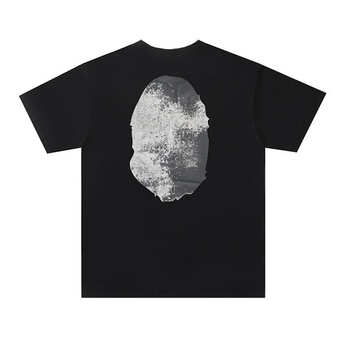 Bape Black/Grey Ape Head Tee