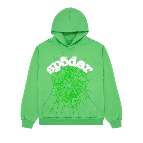 Sp5der Web Hoodie 'Slime Green' STEAL DEAL