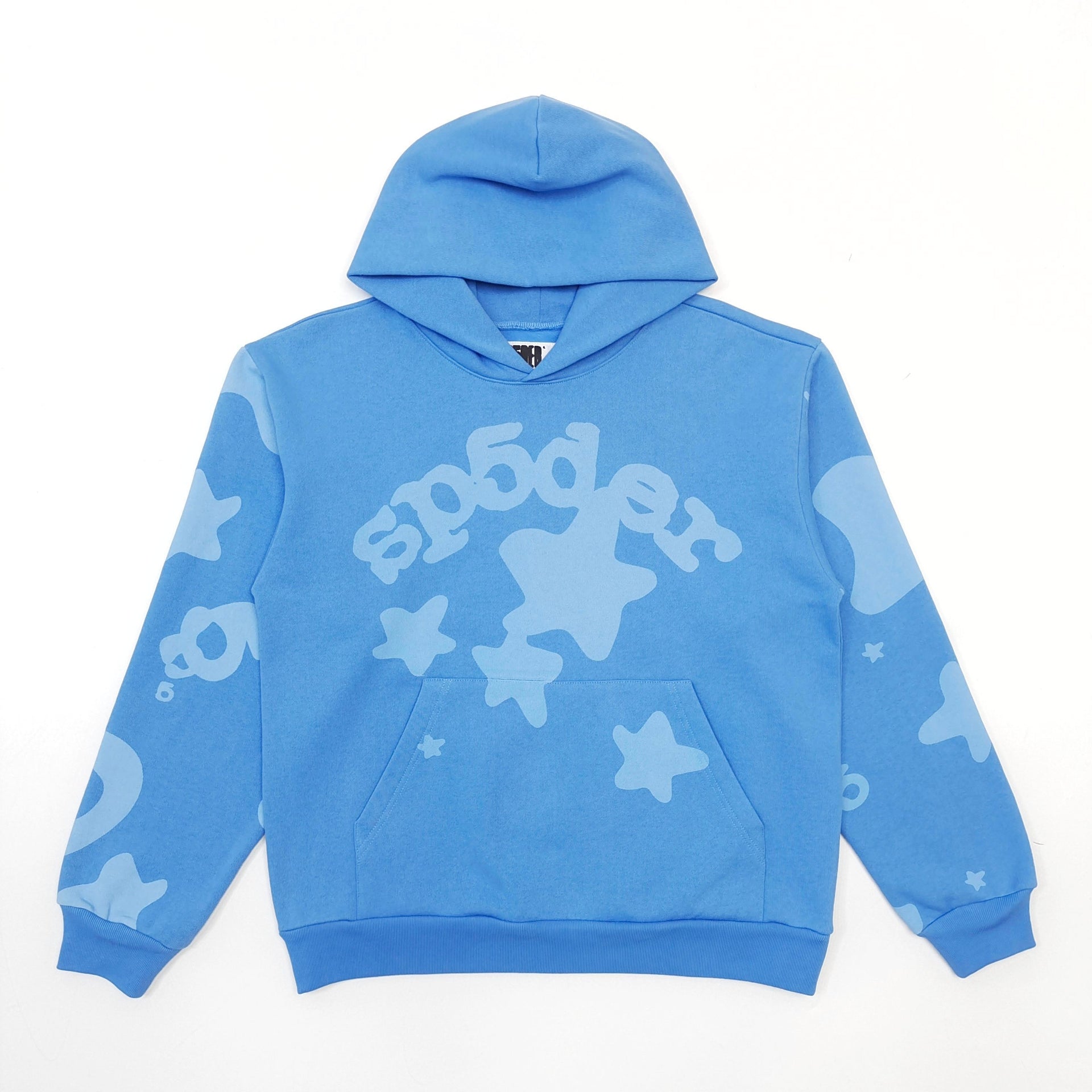 Sp5der Blue Beluga Hoodie