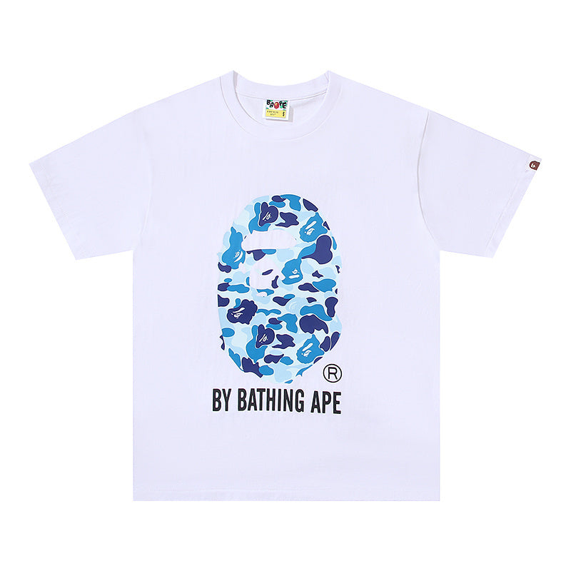 Bape White/UNC Bape Tee