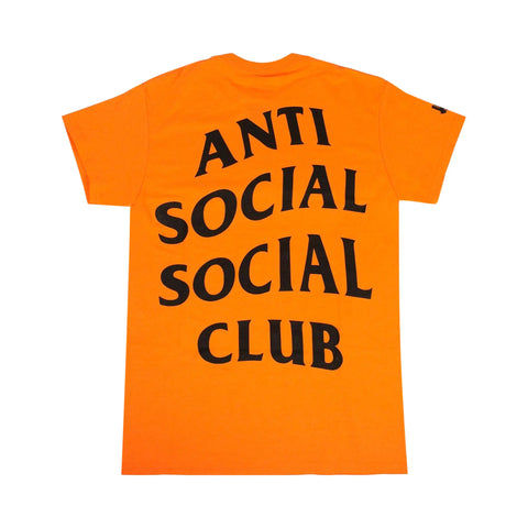 ASSC x Undefeated Paranoid Logo T-Shirt Orange