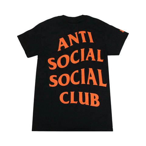 ASSC x Undefeated Paranoid Logo T-Shirt Black