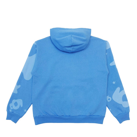 Sp5der Blue Beluga Hoodie