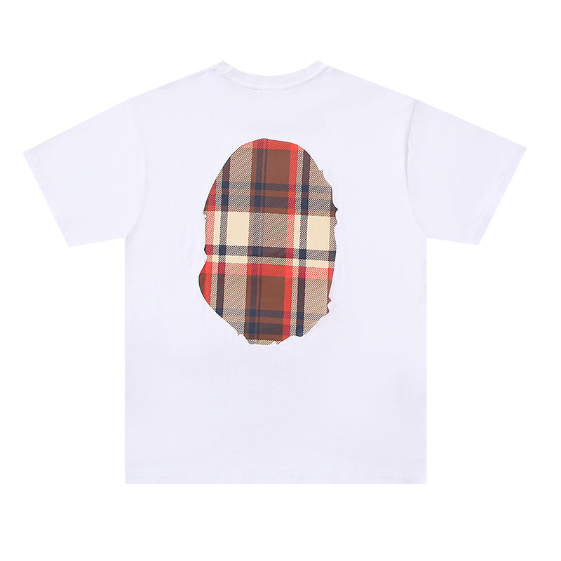 Bape White/Burberry Tee