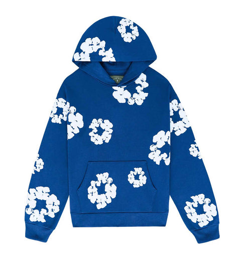 Denim Tears The Cotton Wreath Hoodie 'Blue'