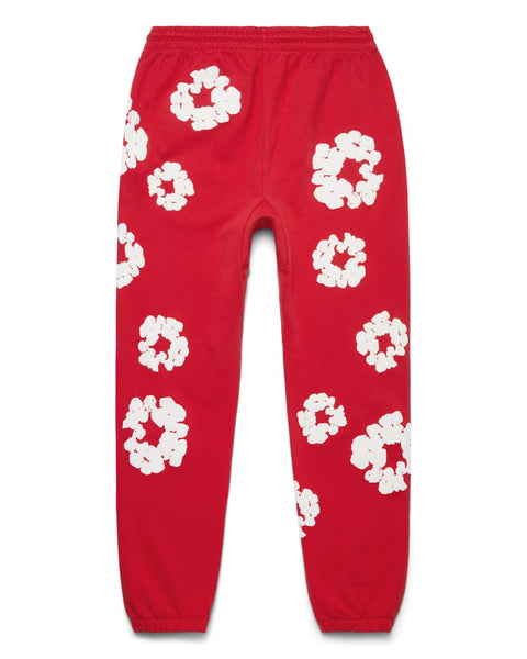 Denim Tears Cotton Wreath Sweatpants Red