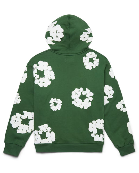 Denim Tears Green Cotton Wreath Hoodie
