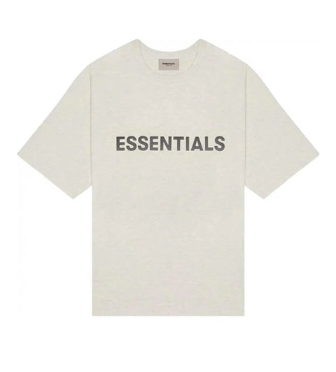 FOG Essentials Oatmeal Tee Front Logo