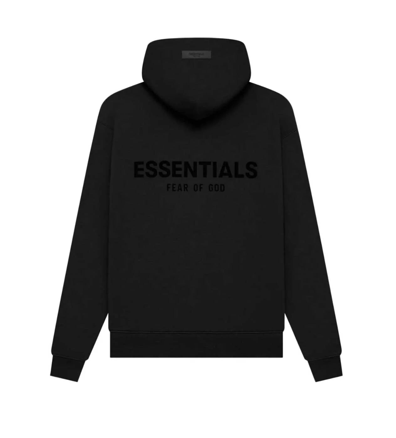 FOG Essentials Hoodie Stretch Limo Black (SS22)