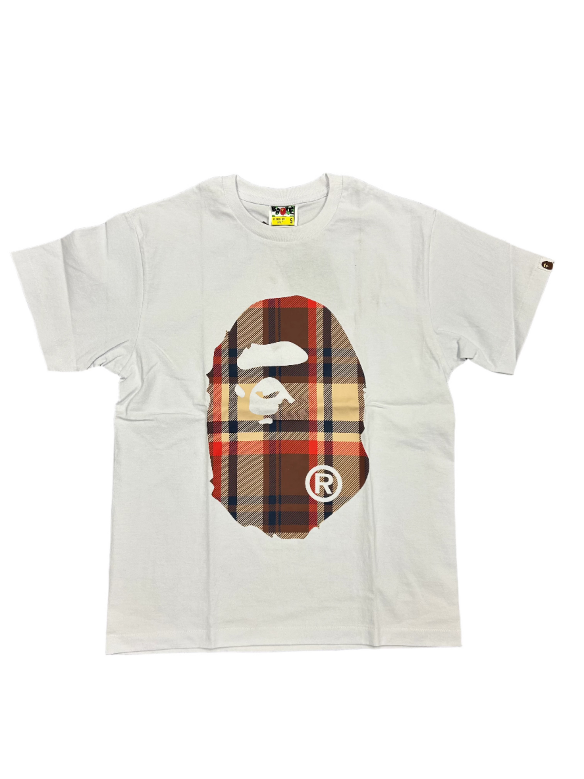 Bape White/Burberry Tee