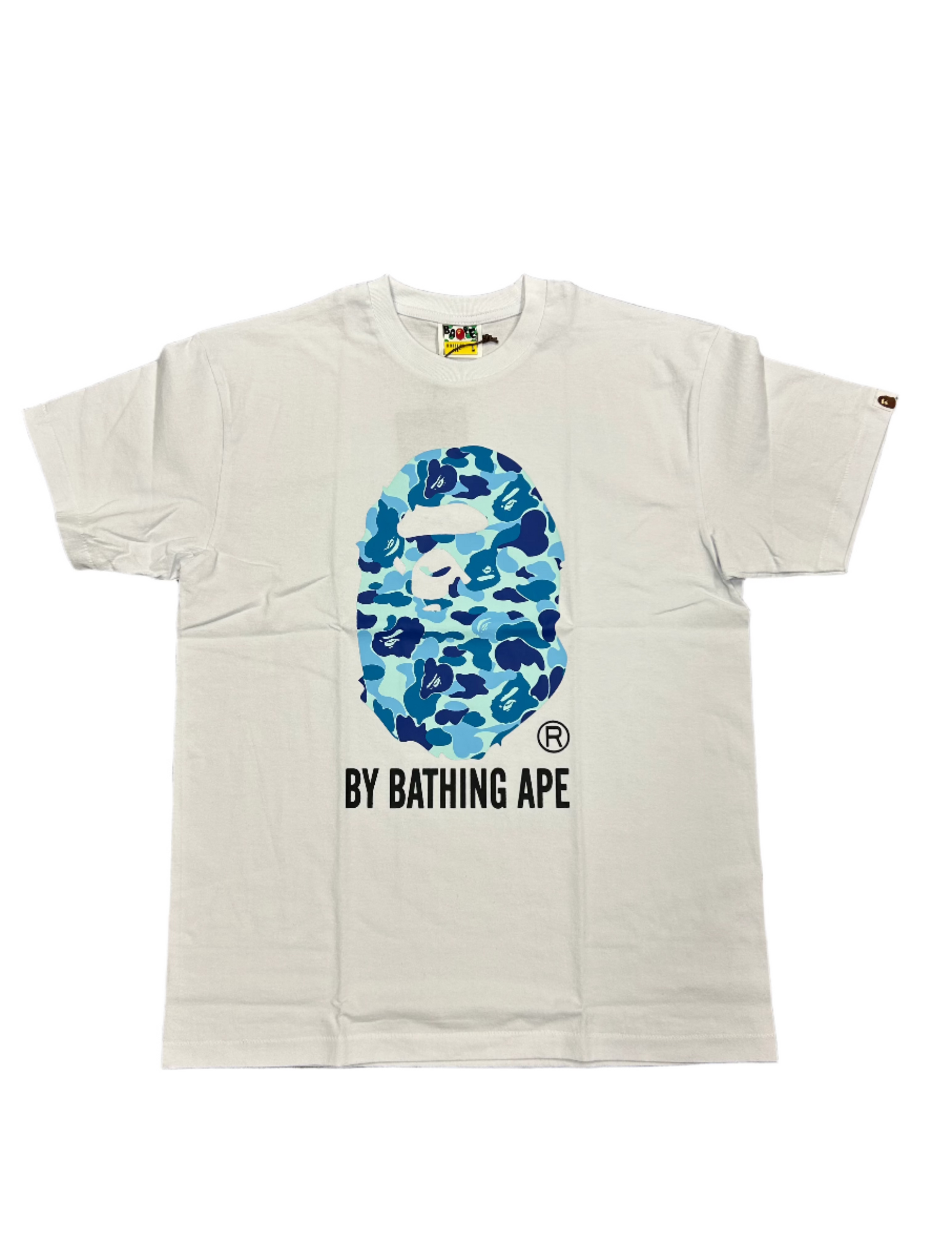 Bape White/Blue Camo Tee