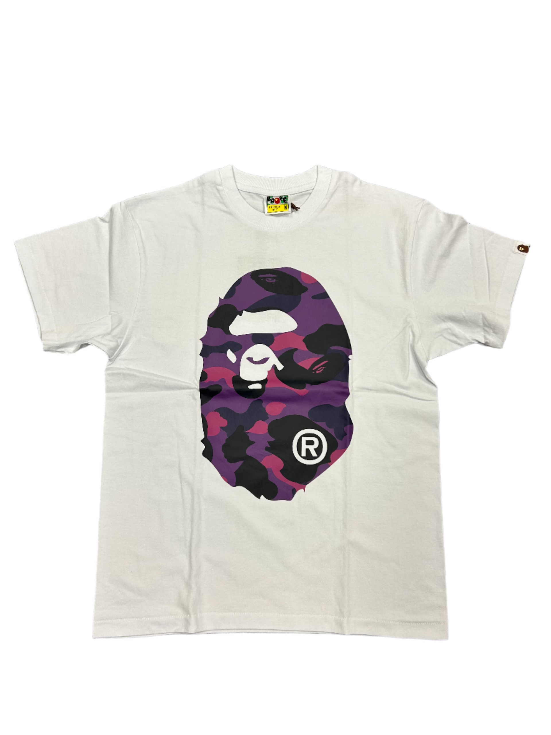 Bape White/Purple Camo Tee