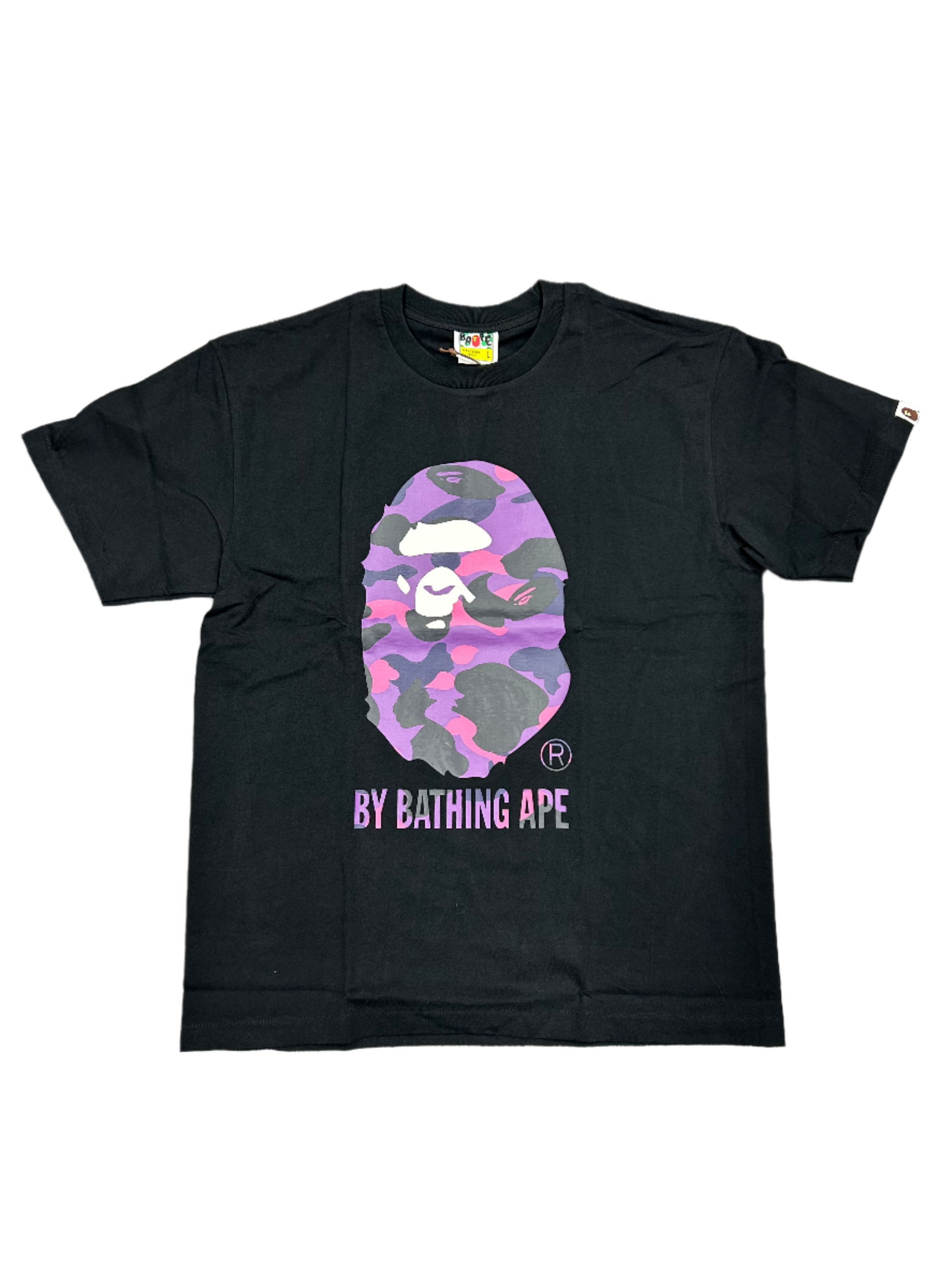 Bape Black/Purple Camo Tee