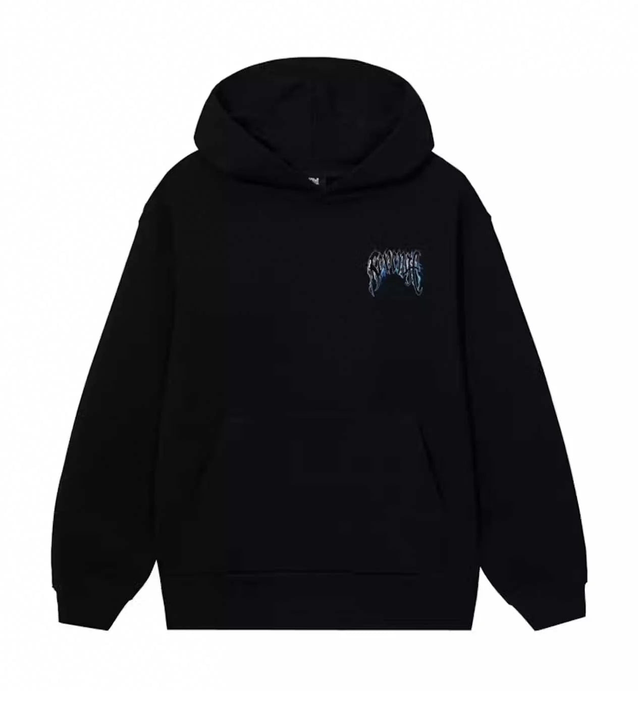 Revenge Blue Lighting Arch Logo Hoodie