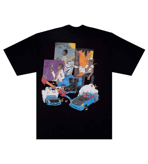 Revenge x Juice Wrld Burnout Tee