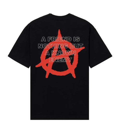 Revenge Nine Months Tee Black/Red