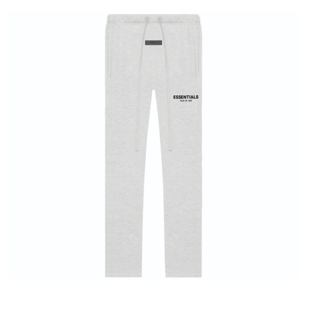 Essentials Light Oatmeal Pants (Uncuffed)