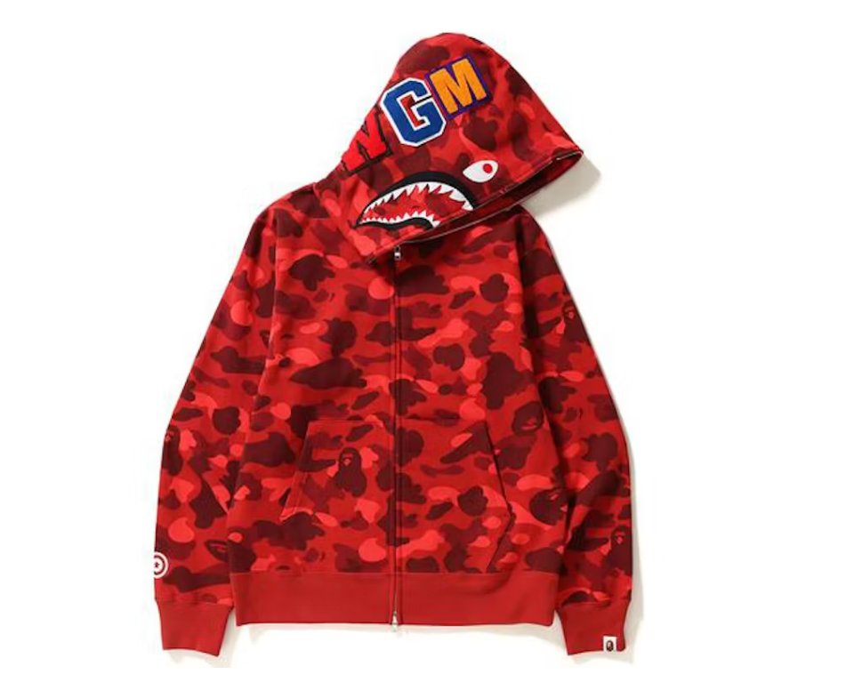 BAPE Color Camo Shark Full Zip (SS21) Hoodie