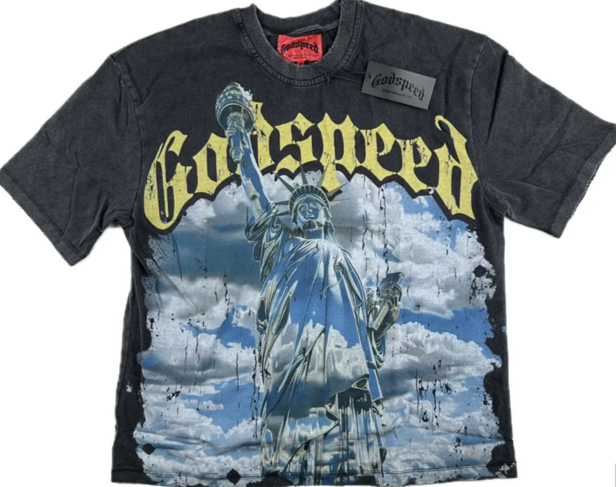 Godspeed Statue of Liberty Tee