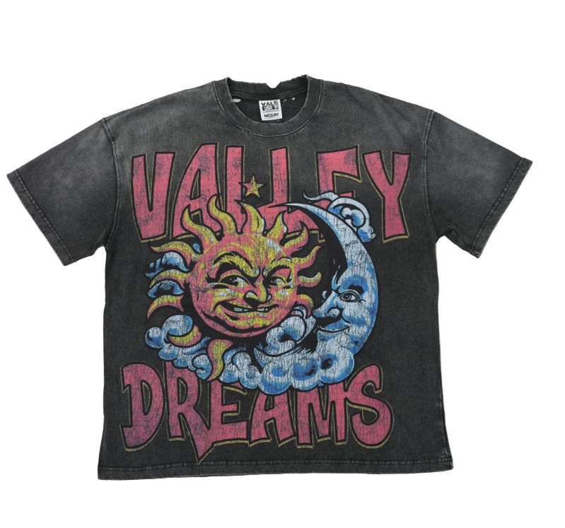 Vale Forever Thrashed Sun T-Shirt Red