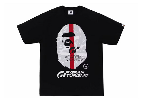 BAPE x Gran Turismo Ape Head Tee Black