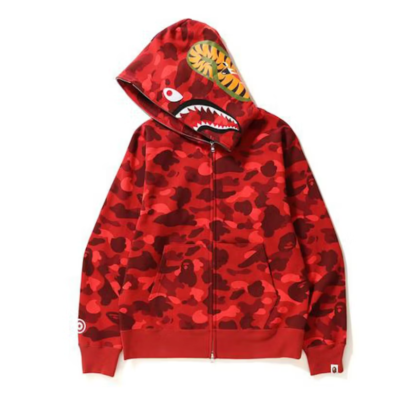 BAPE Color Camo Shark Full Zip (SS21) Hoodie