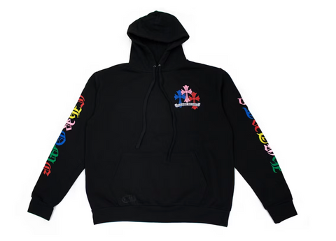 Chrome Hearts Multi Color Cross Cemetery Hoodie