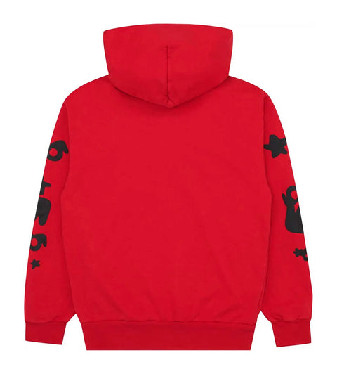 Sp5der Red Beluga Hoodie