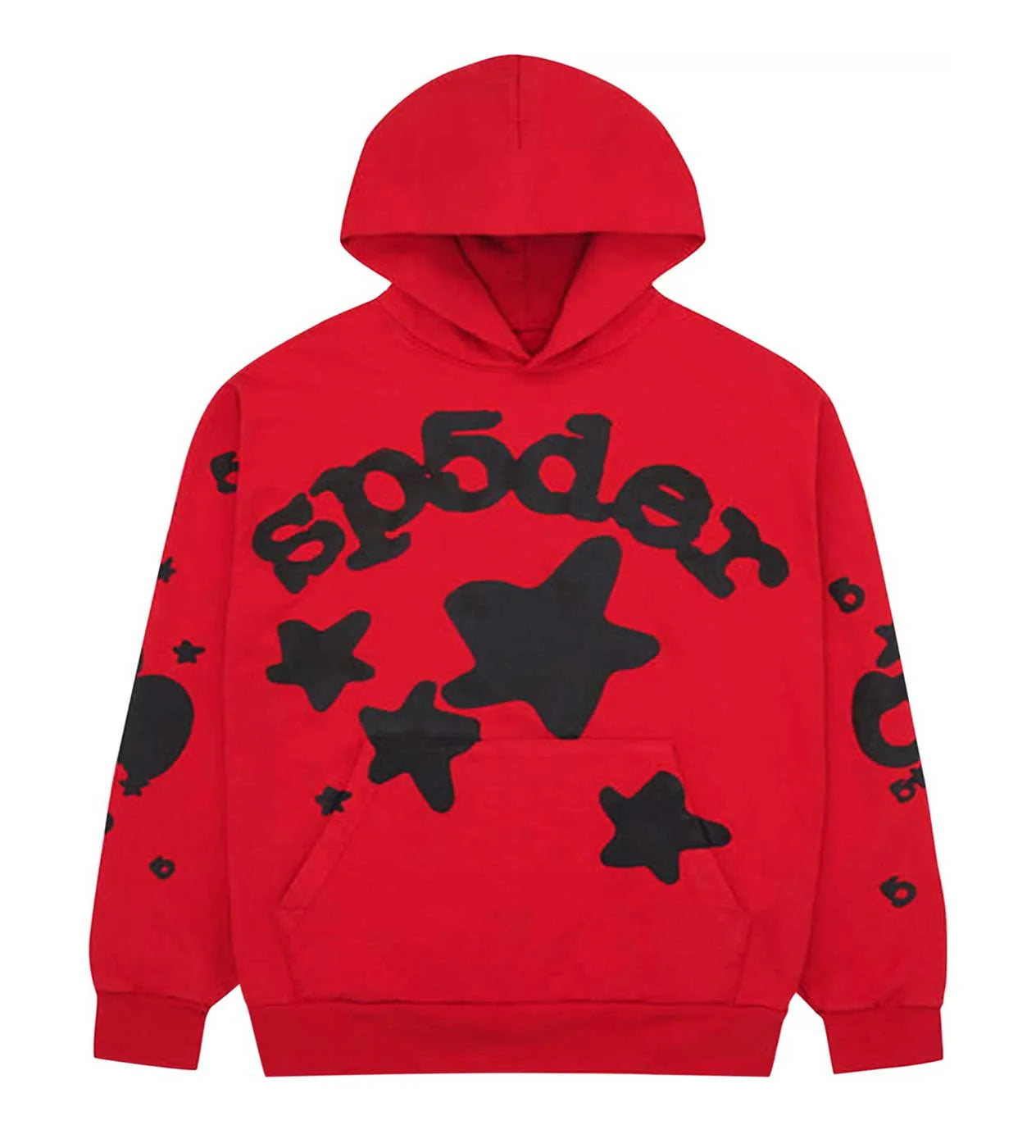 Sp5der Red Beluga Hoodie