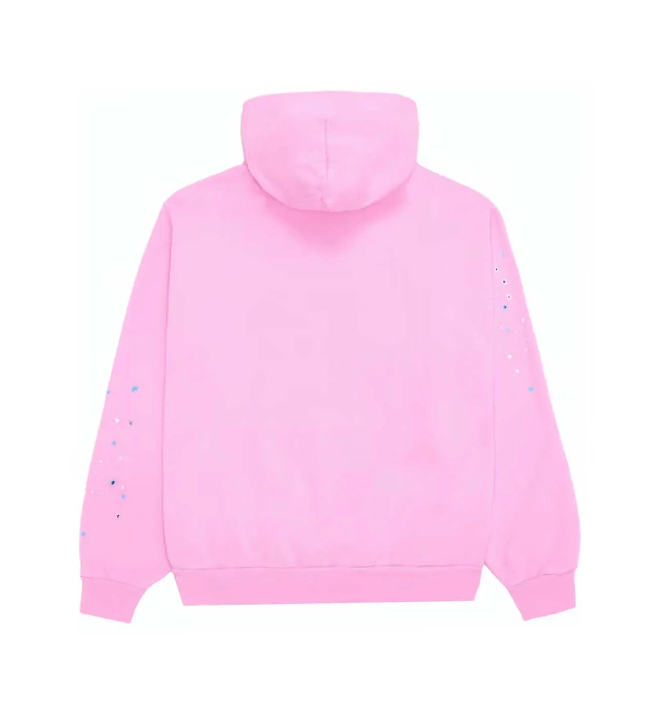 Sp5der Pink Web Hoodie