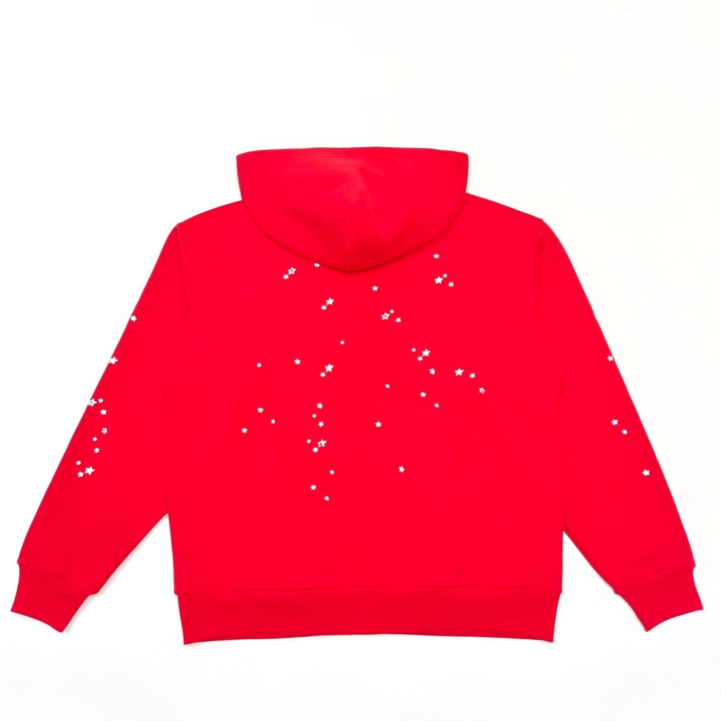 Sp5der Red Atlanta Zip Up Hoodie