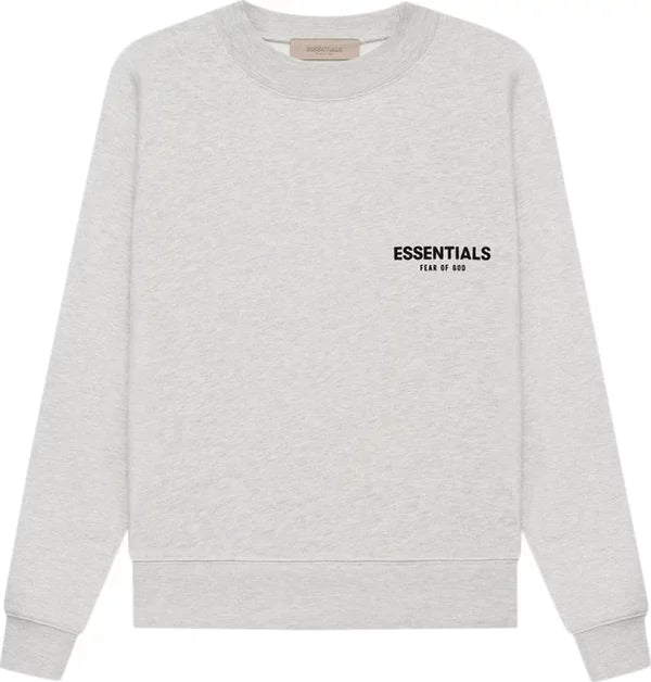 Essentials Light Oat Crewneck