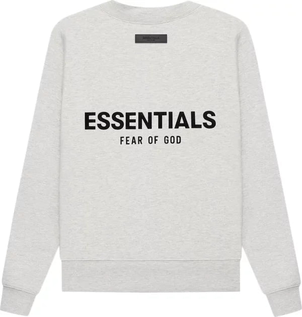 Essentials Light Oat Crewneck