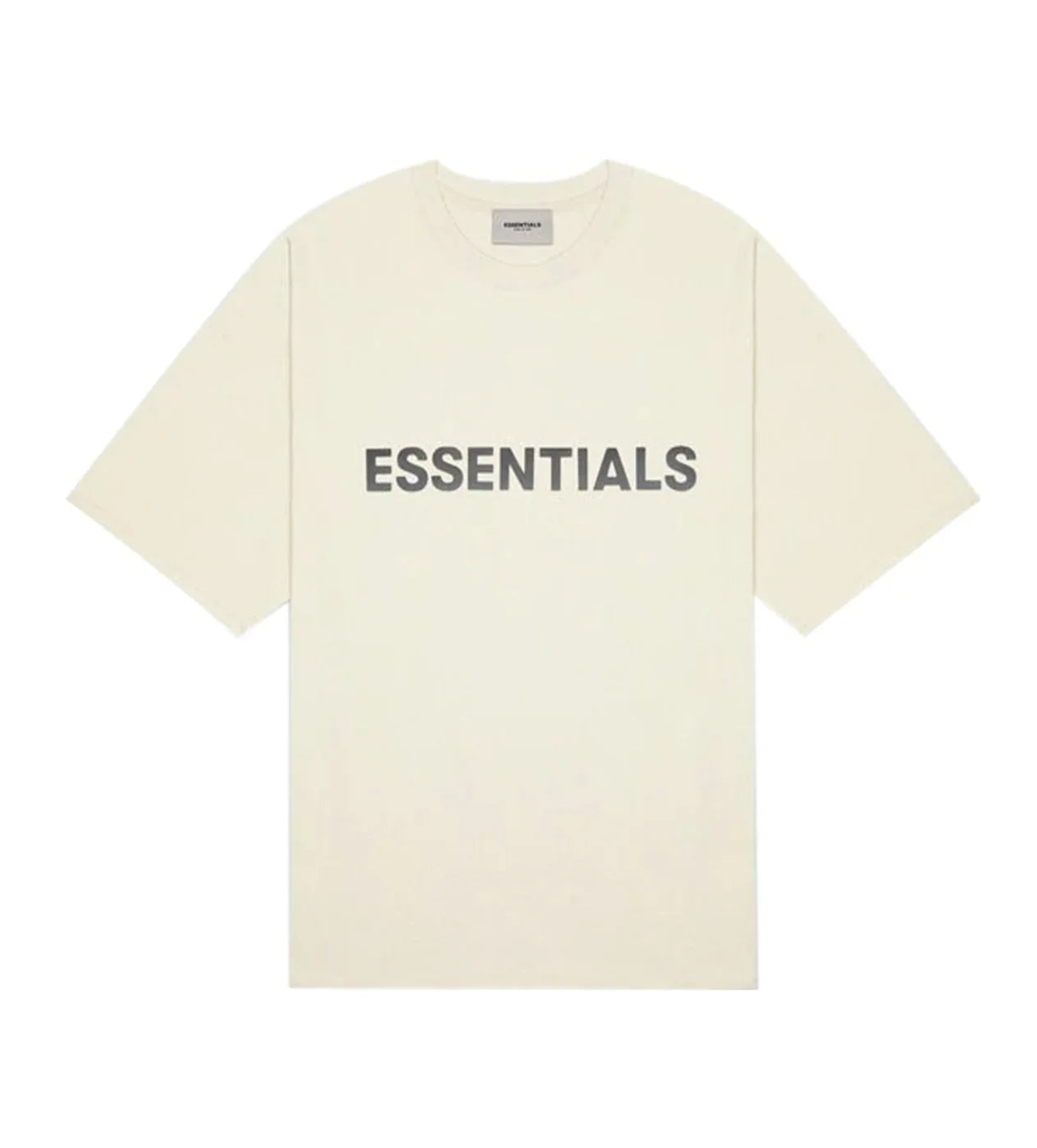 Essentials Front Logo Tee Cream (SS20)