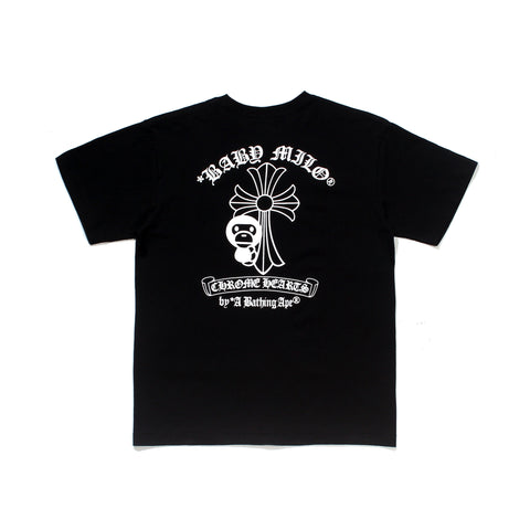 Bape "Chrome Hearts Black" Tee