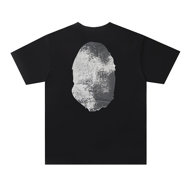 Bape Black/Grey Ape Head Tee