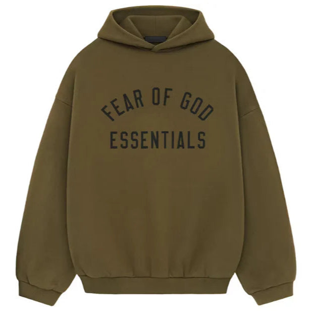 FOG Essentials Fleece FW24 Hoodie Olive