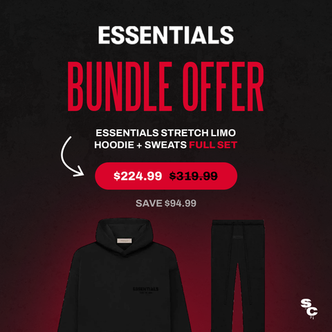 FOG Essentials Stretch Limo Hoodie + Sweatpants Bundle